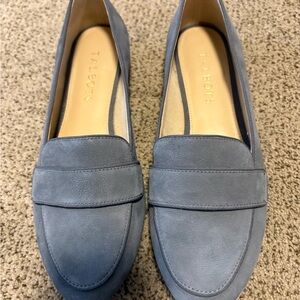 Talbots Women's Slate Blue/grey suede Flats